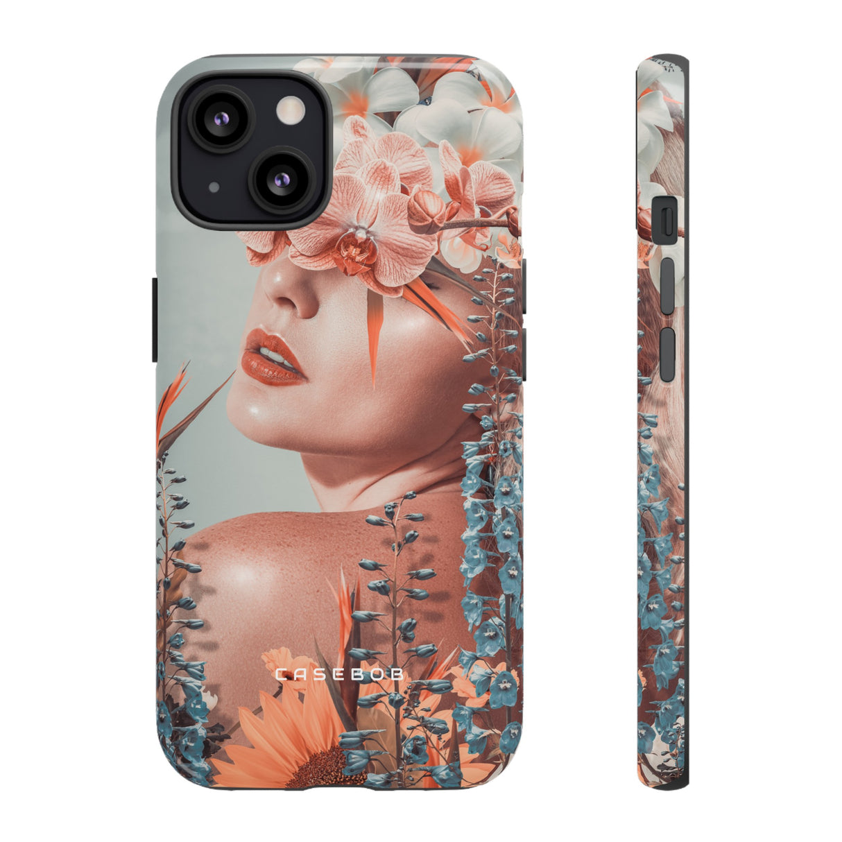 Contemporary Flowers - Protective Phone Case