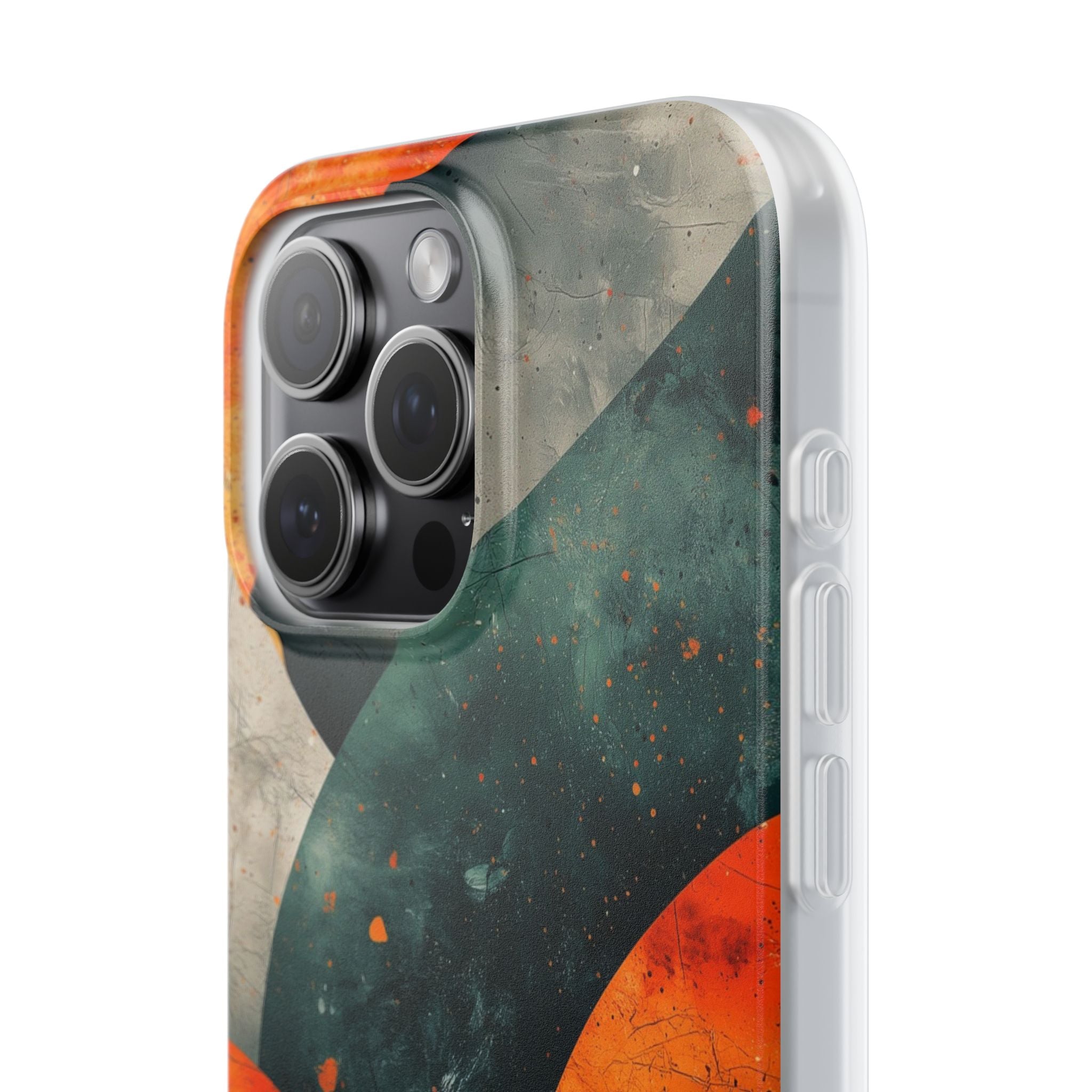 Crimson Wave iPhone 15 Pro Max Case - Soft