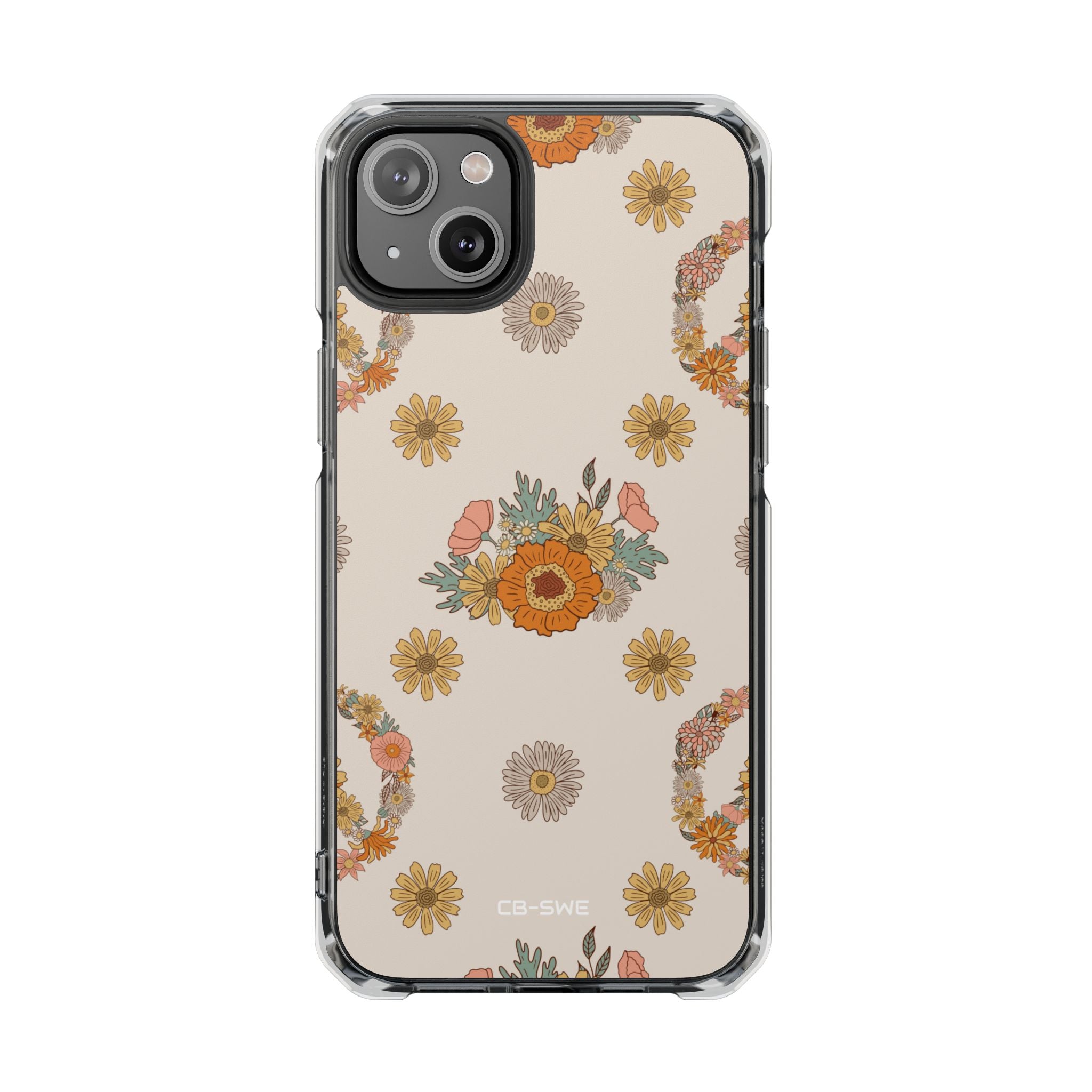 Floral Peace Harmony iPhone Case - Impact