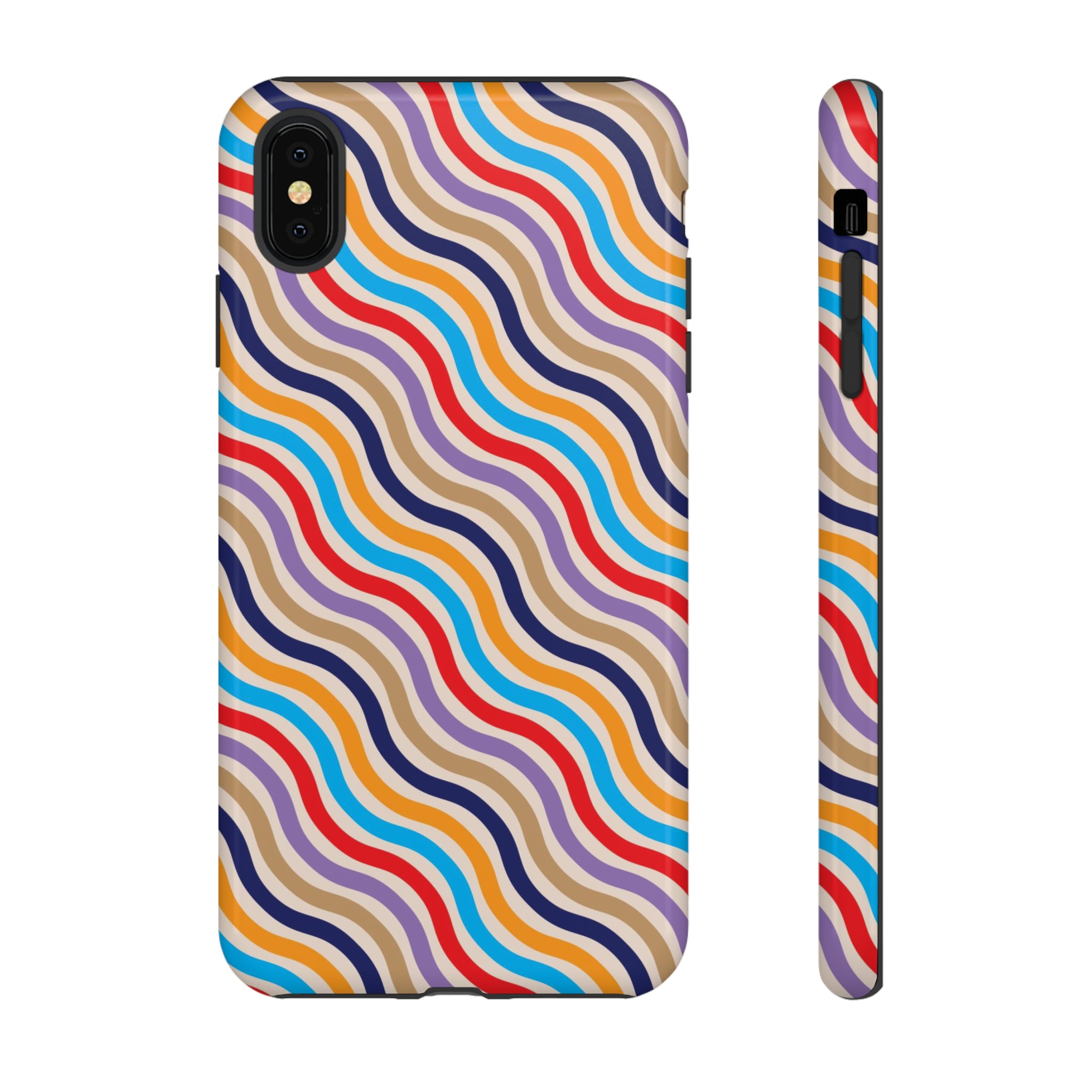 Thin wave Line - Protective Phone Case