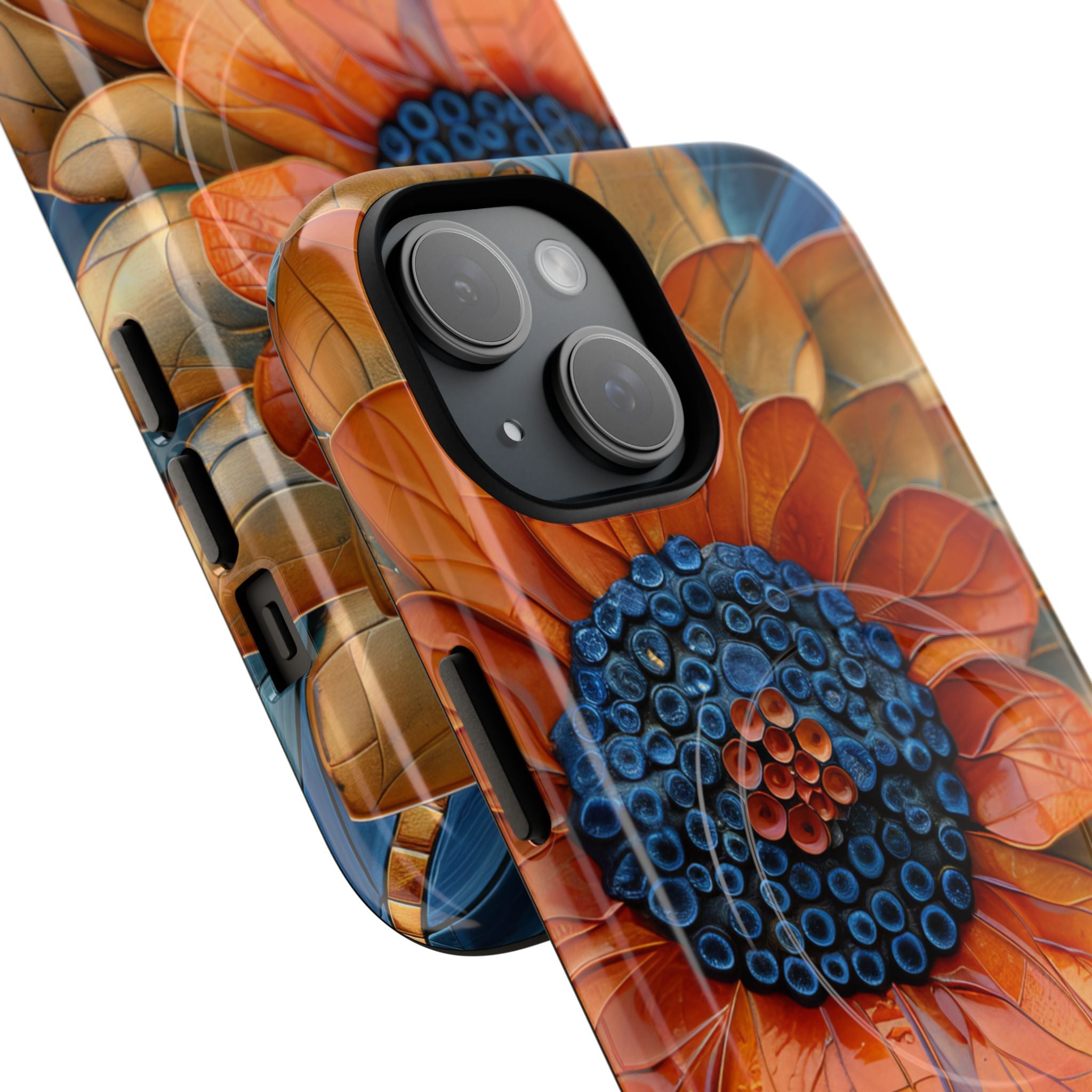 Mosaic Blossom Harmony iPhone 15 | Tough+ Phone Case