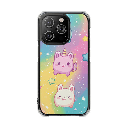 Bunnies Dance Under Stars iPhone Case - Impact