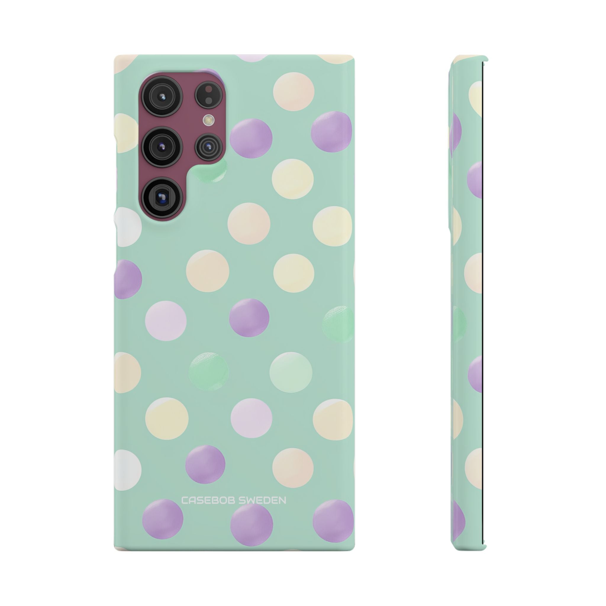 Pastel Polka Dots - Slim Samsung S22 Phone Case