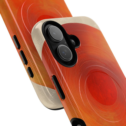 Sunburst Swirl iPhone 17 Case - Tough+