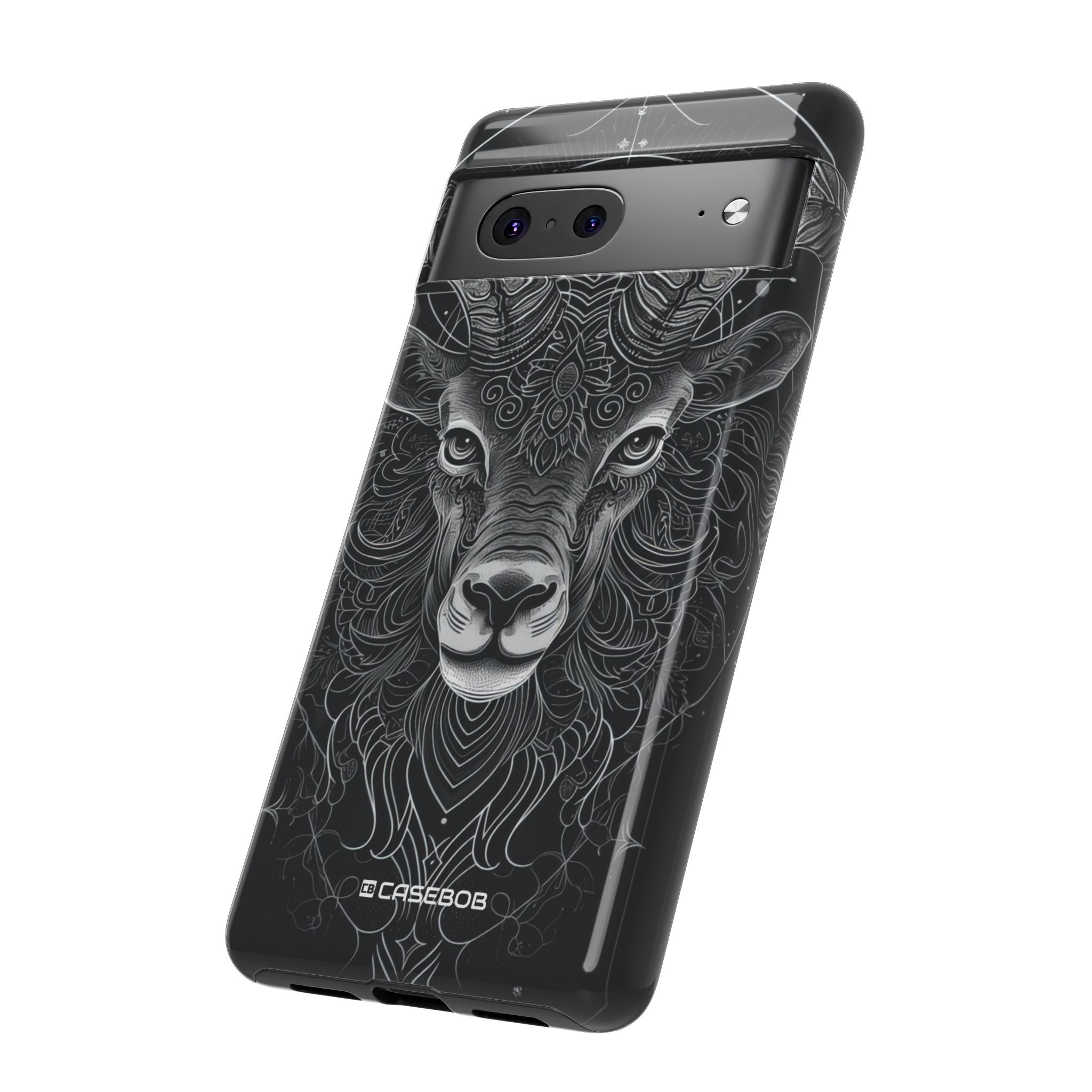 Mystic Ram Mandala - Phone Case for Google Pixel