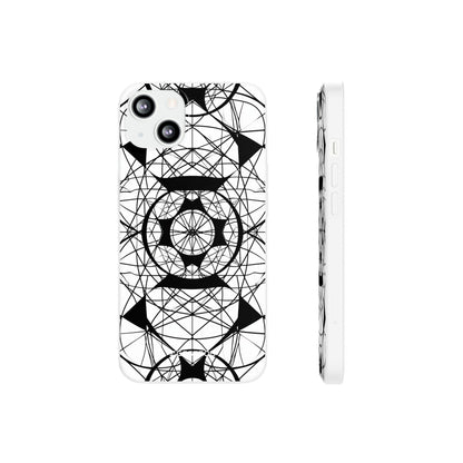 Geometric Hypnosis | Flexible Phone Case for iPhone