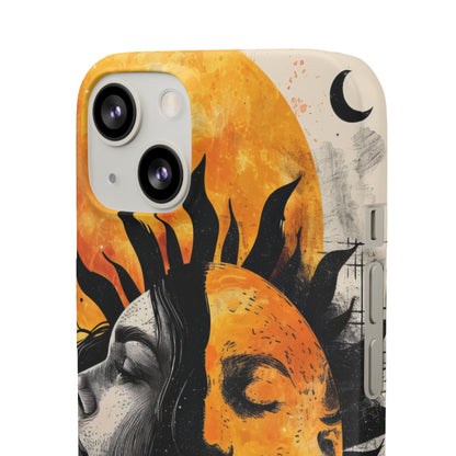 Sunlit Duality | Slim Phone Case for iPhone