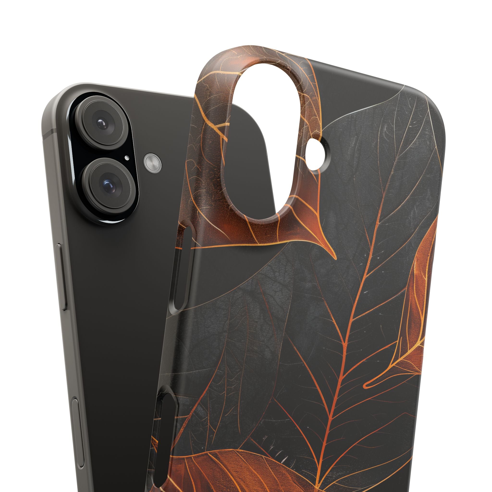 Autumn Leaf Elegance iPhone 16 - Slim Phone Case