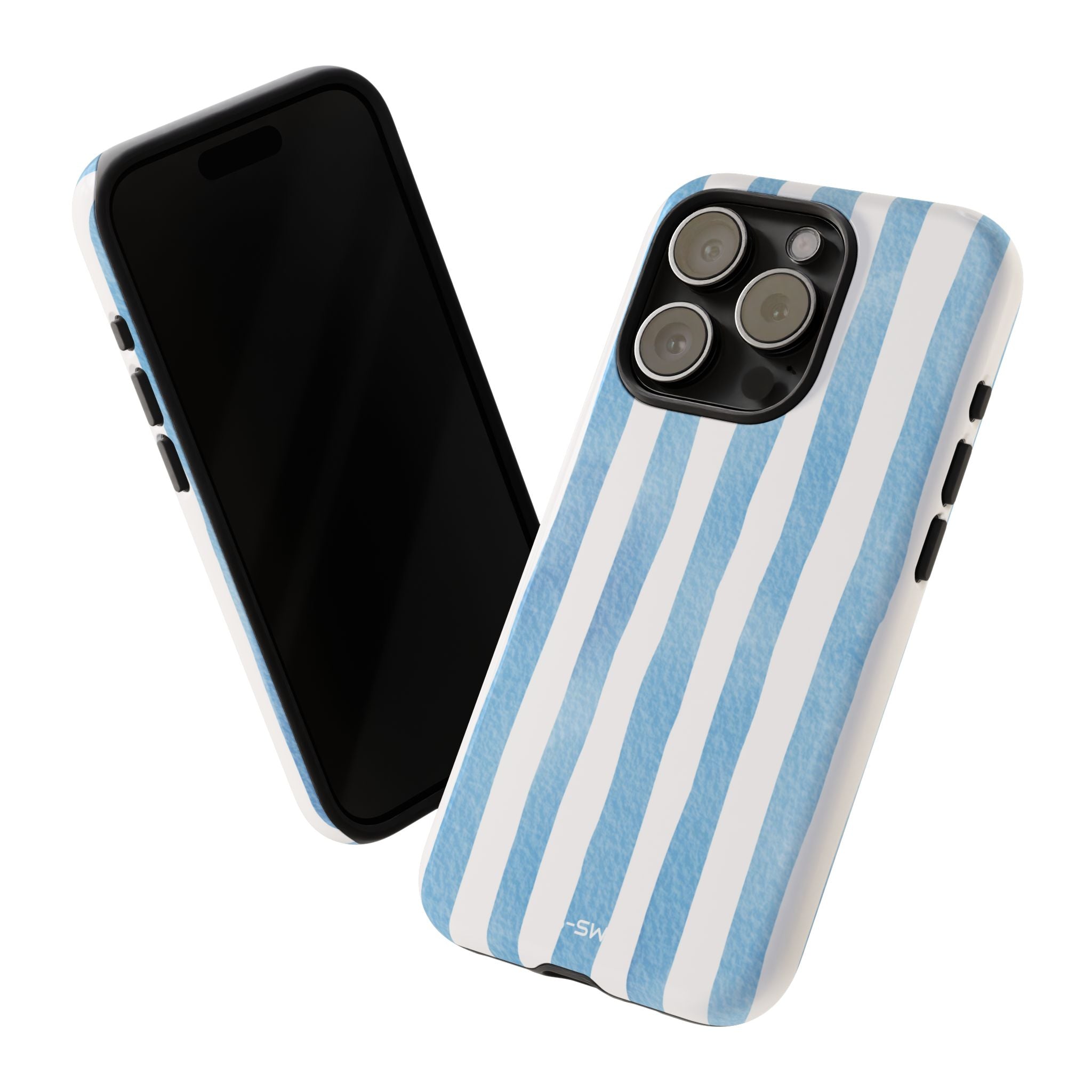 Soft Blue Watercolors - iPhone Case