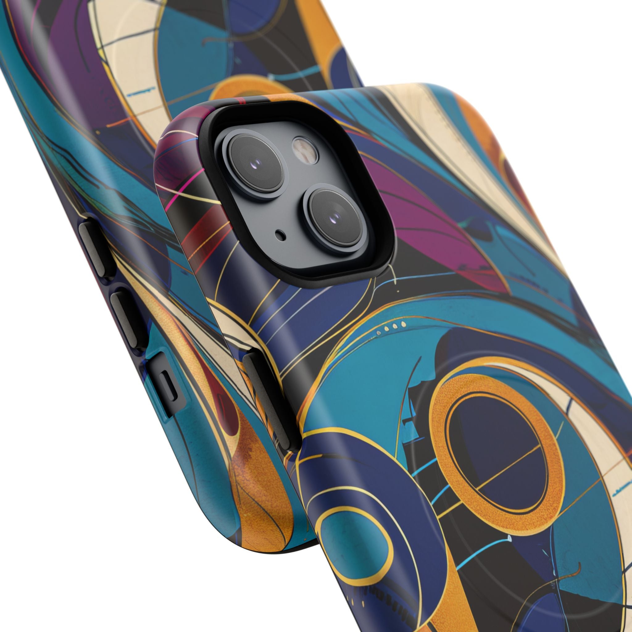 Vintage Vortex Harmony iPhone 14 | Tough+ Phone Case