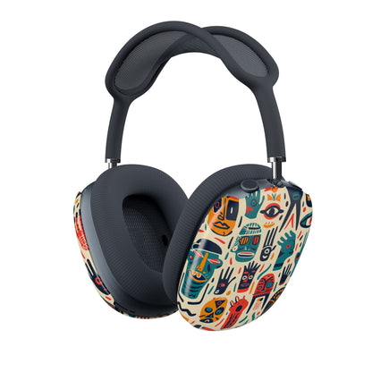 Tribal Faces - AirPod Max -suojakotelo