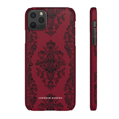 Gothic Crimson Elegance iPhone 11 - Slim Phone Case