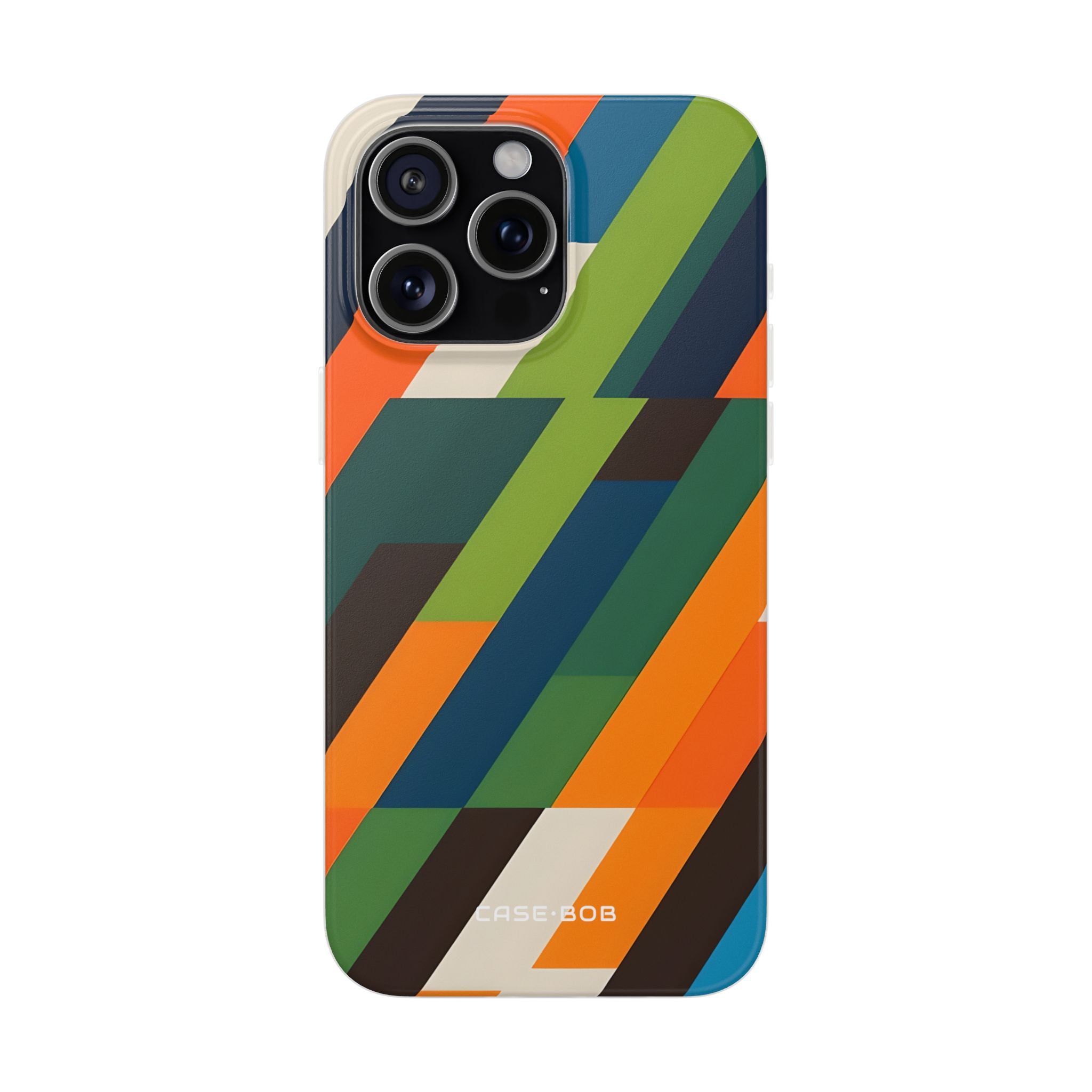 Diagonal Blaze iPhone 15 Pro Max Case - Soft