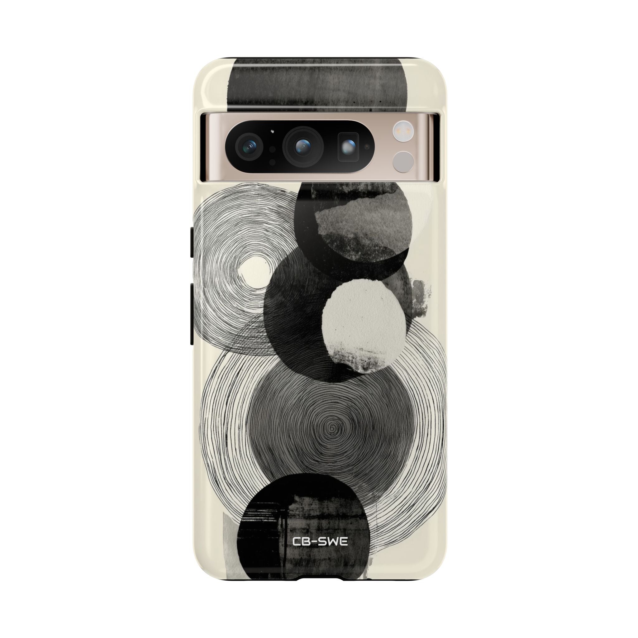 Circles Embrace Lines - Google Pixel Case