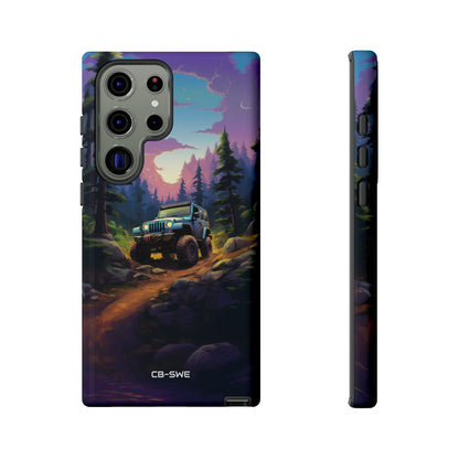 Sunset Forest Drive - Samsung Case