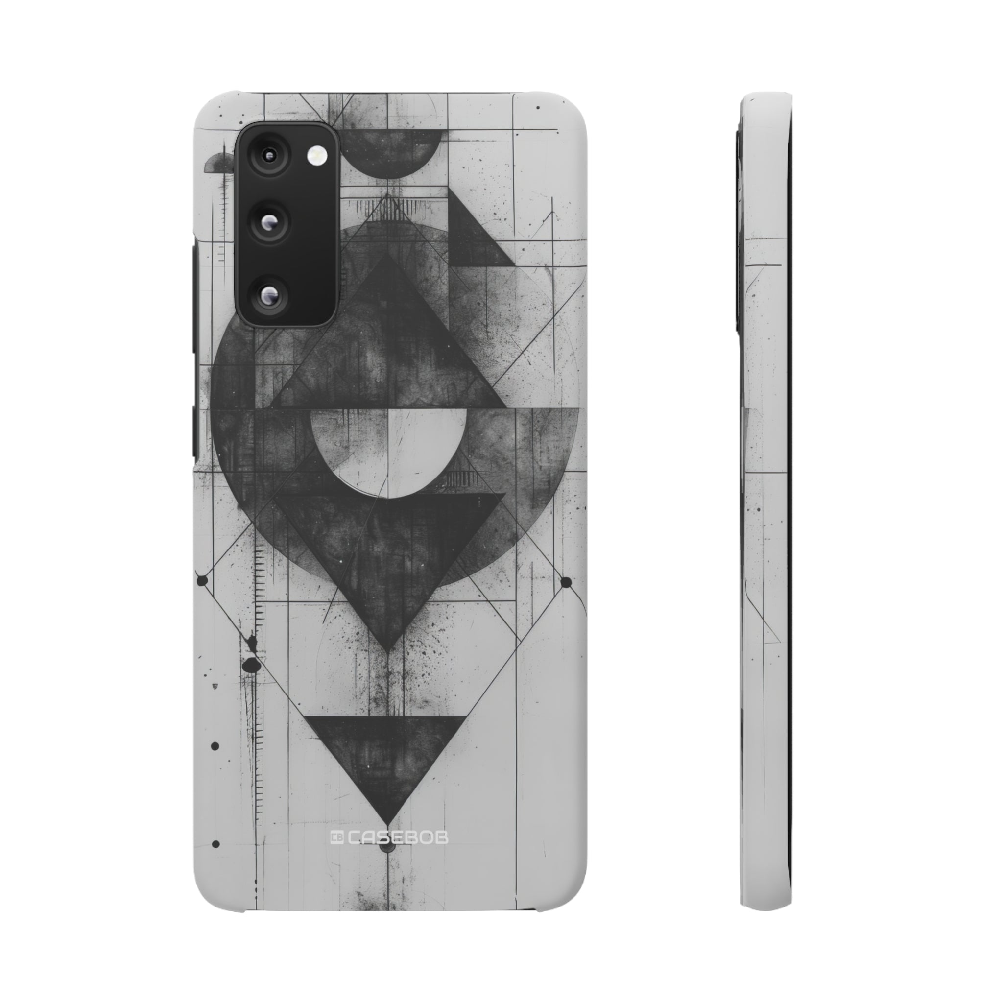 Monochrome Geometry | Slim Phone Case for Samsung