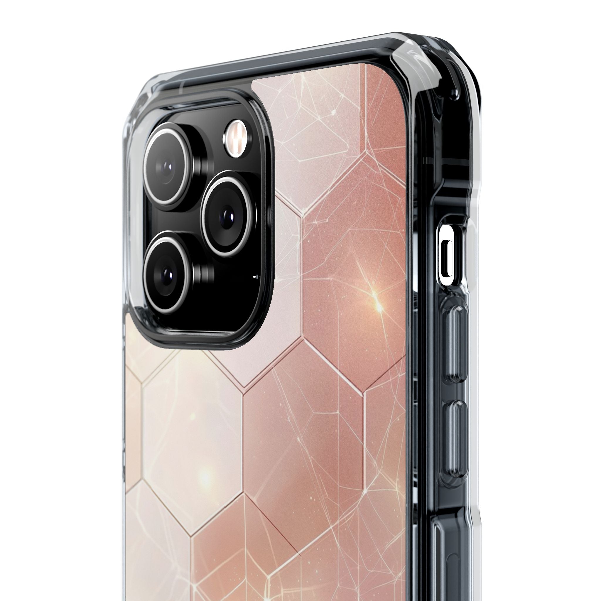 Honeycomb Glow iPhone 14 Pro Max Case - Impact