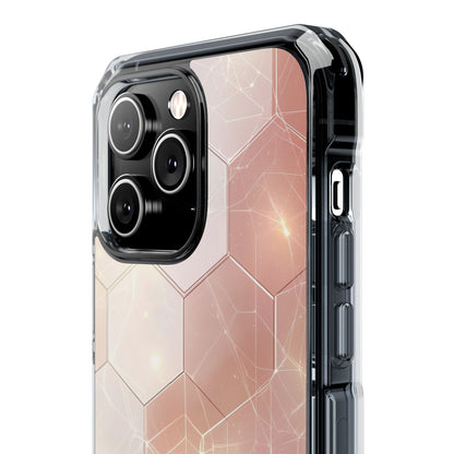 Honeycomb Glow iPhone 14 Pro Max Case - Impact