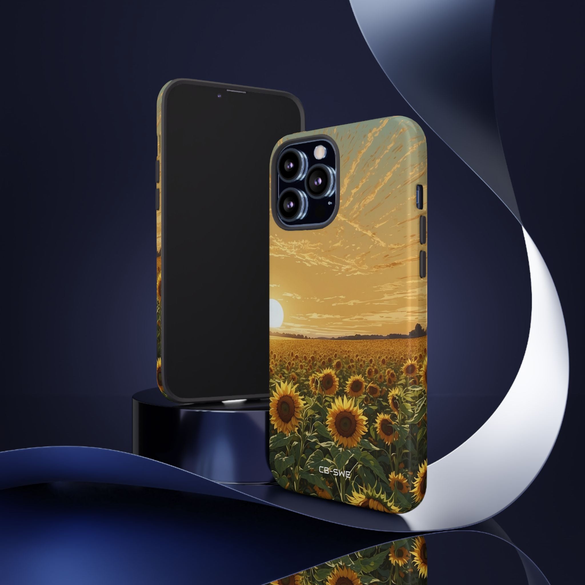 Sunflowers Embrace Light - iPhone Case