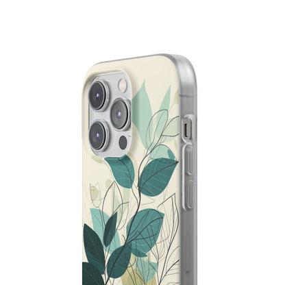 Teal Tranquility | Flexible Phone Case for iPhone