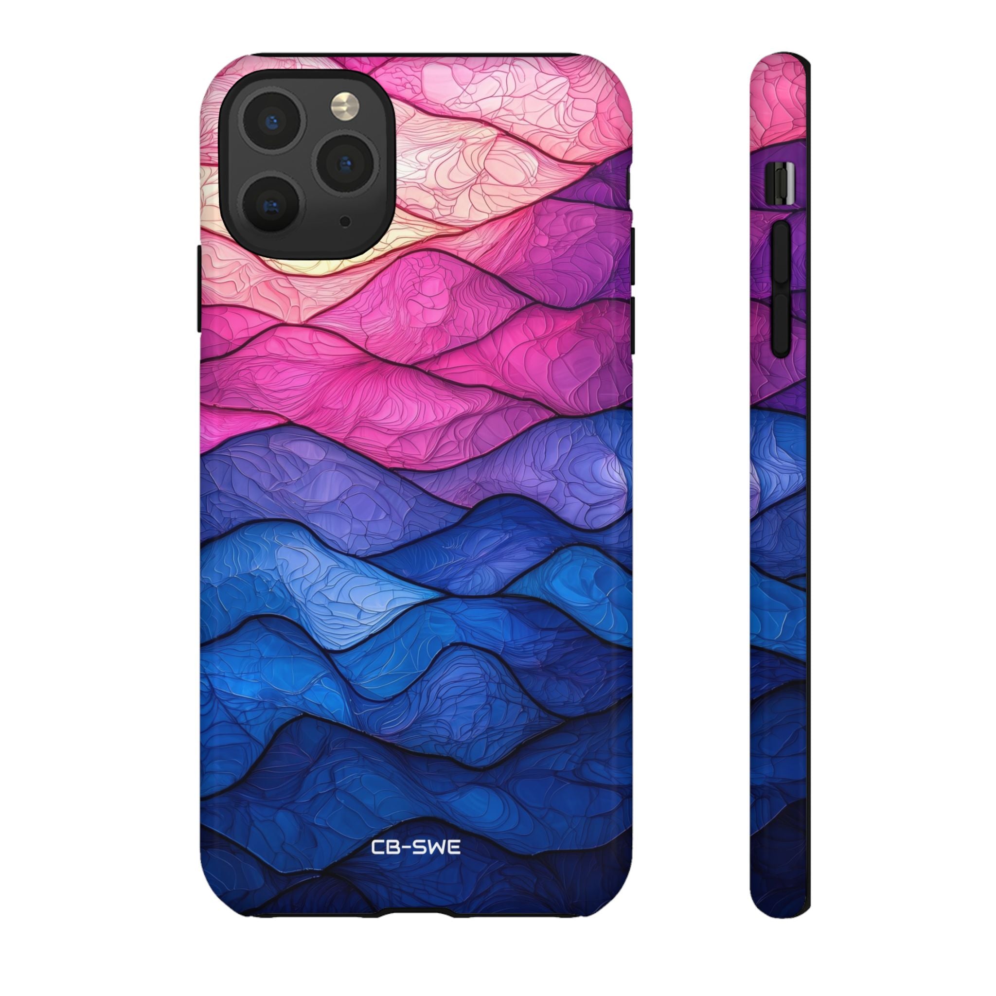Waves Embrace Light - iPhone Case
