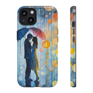 Rainy Day Love Umbrellas - Protective Phone Case