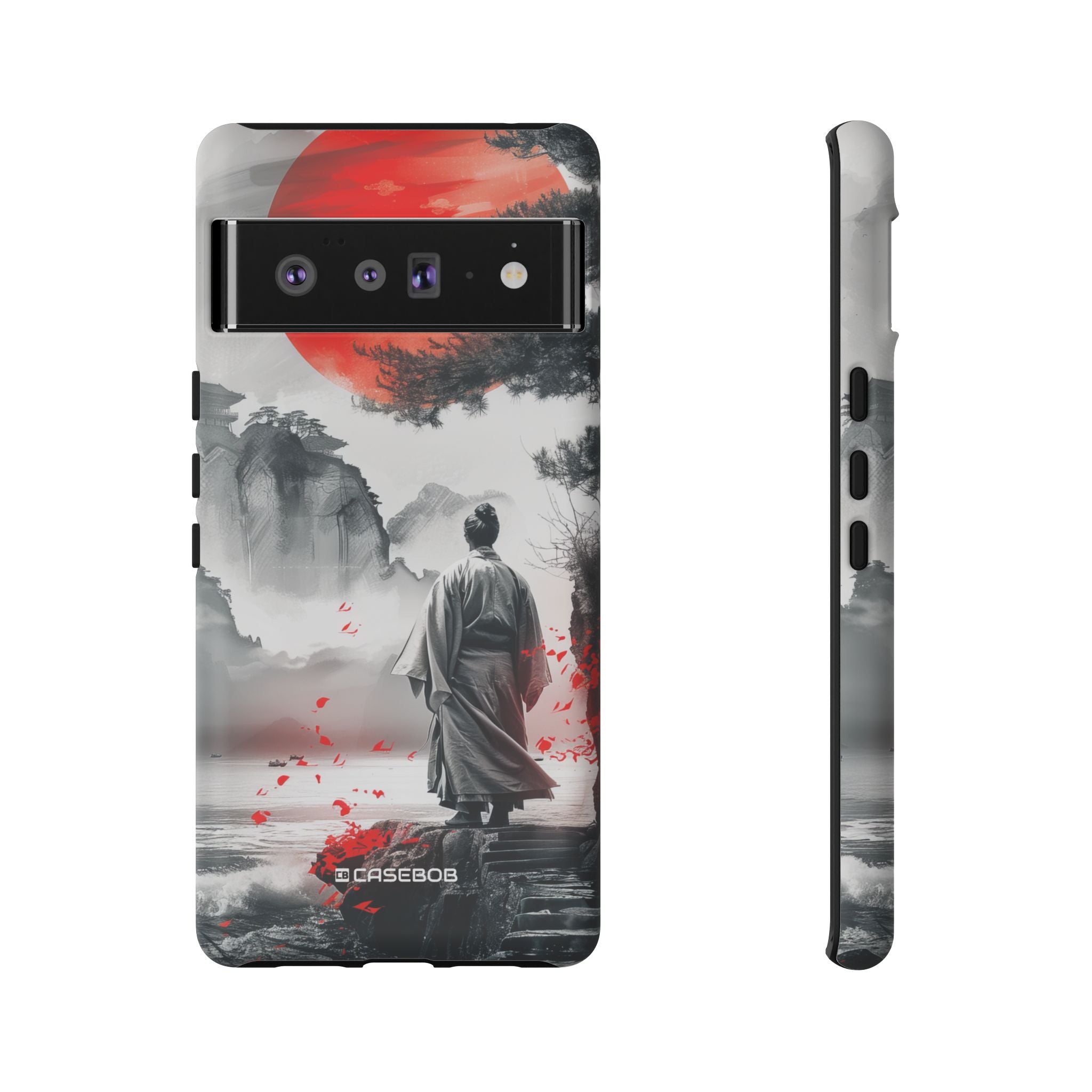 Serene Samurai Sunrise - Phone Case for Google Pixel