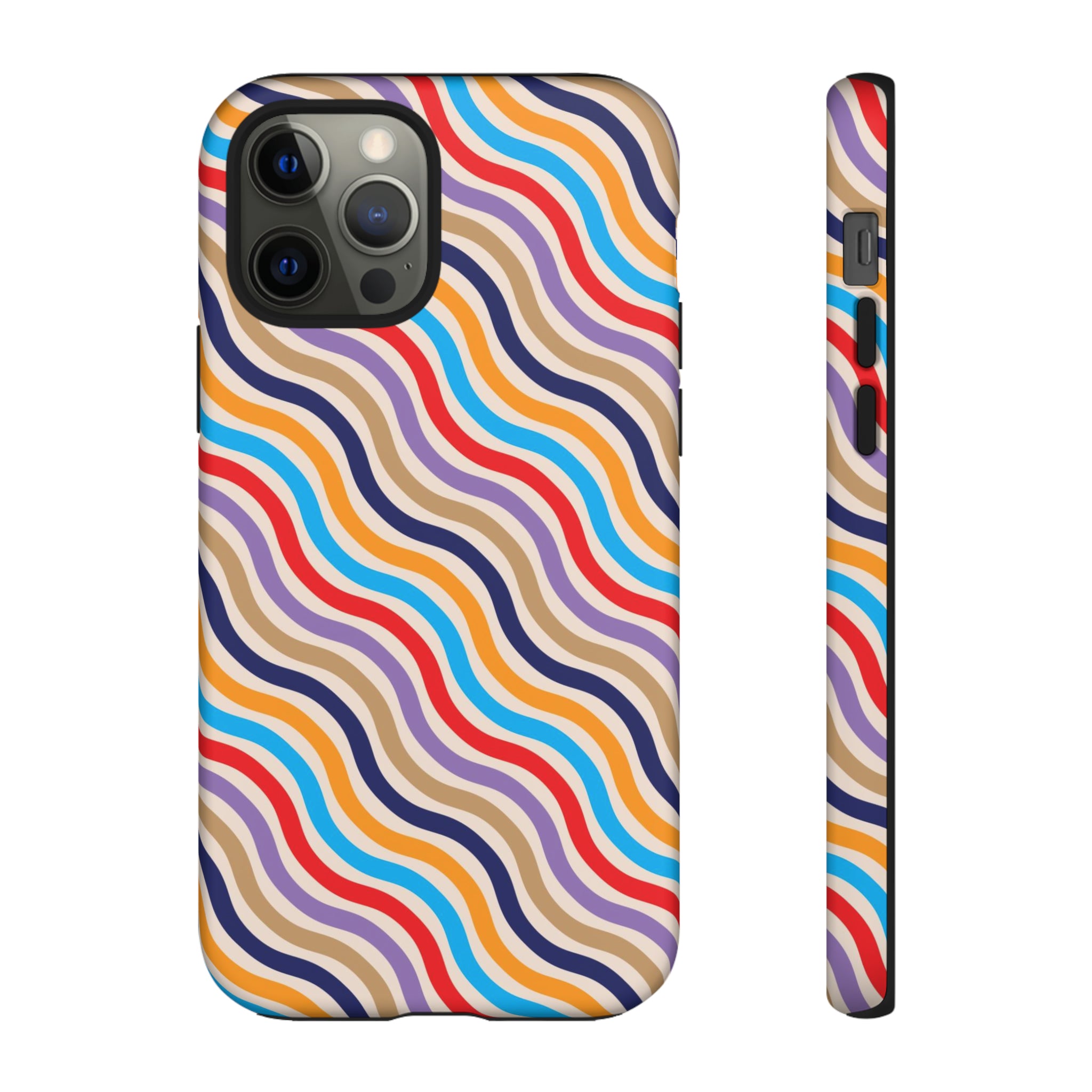 Thin wave Line - Protective Phone Case