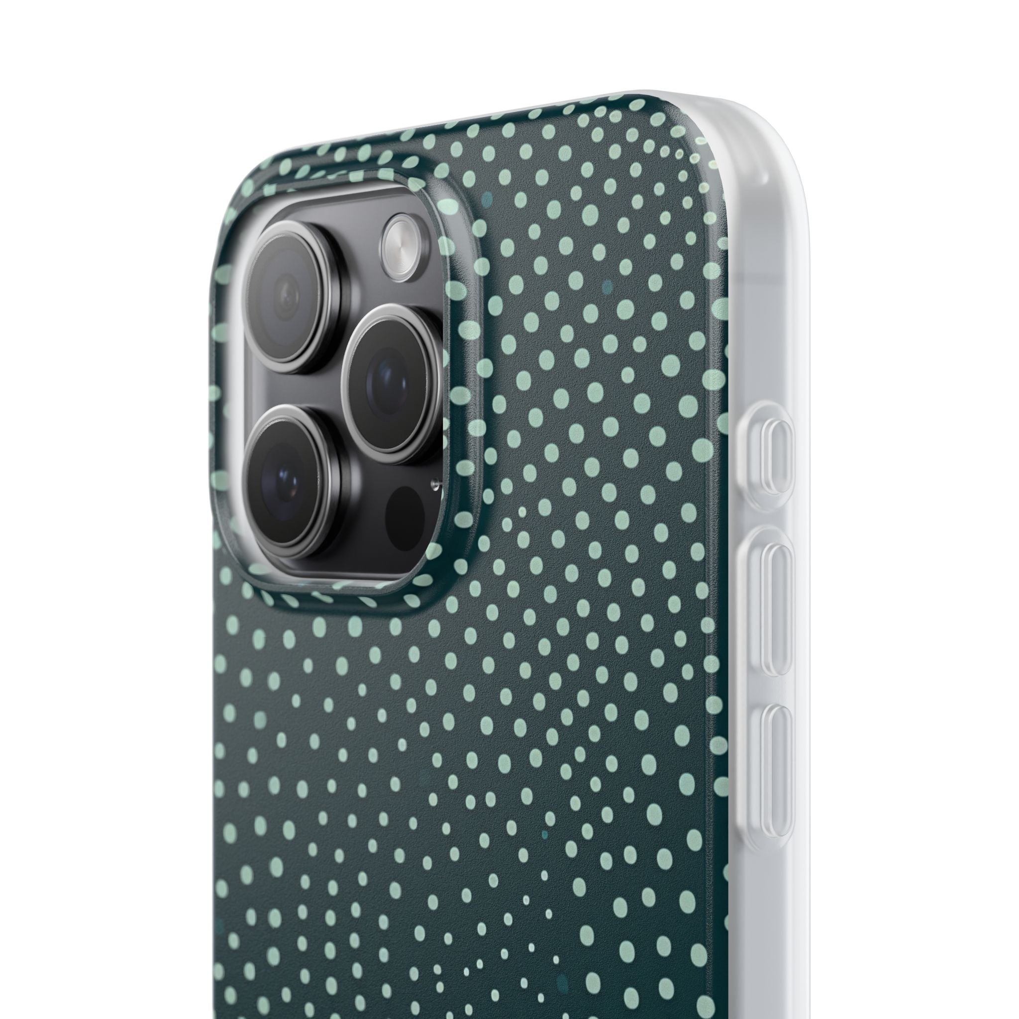 Teal Rippleflow iPhone 15 - Flexi Phone Case