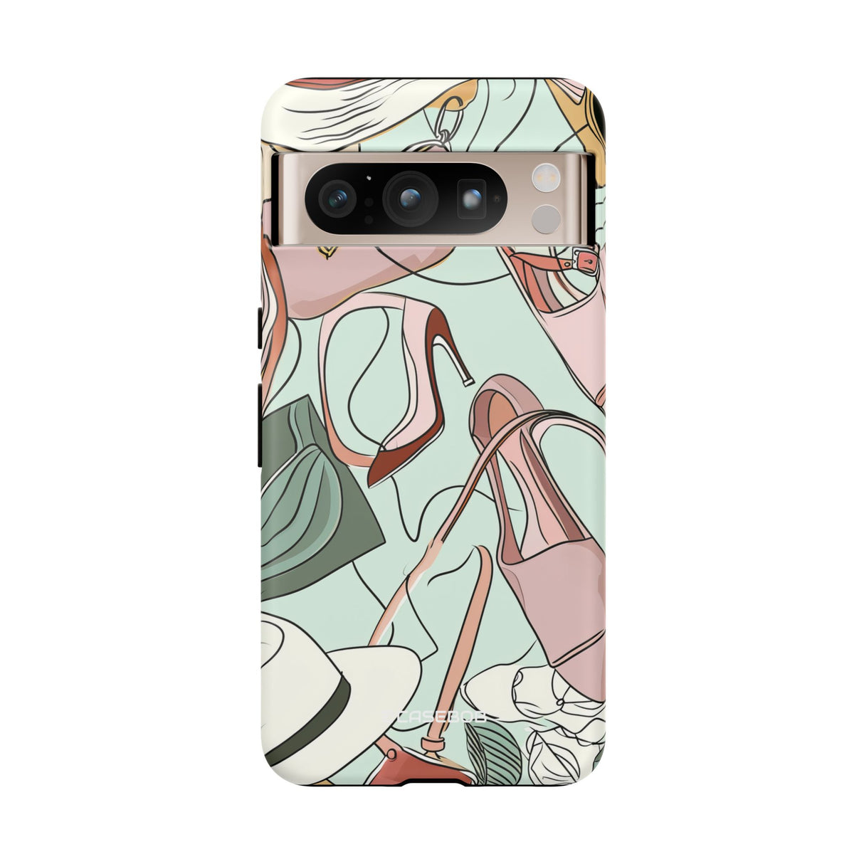 Chic Pastel Fashion Ensemble - for Google Pixel 8