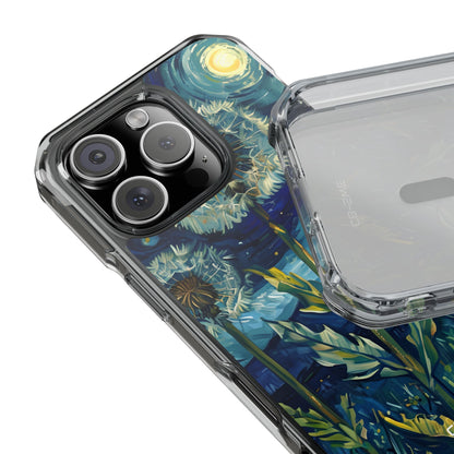 Dandelions Under Starlight iPhone Case - Impact