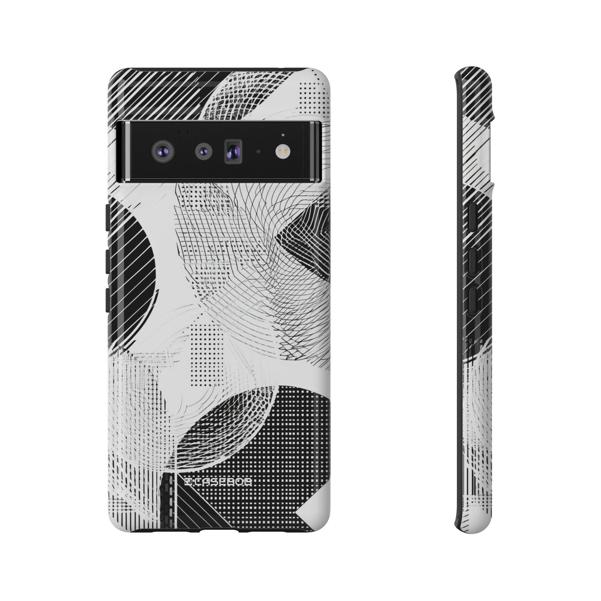 Monochrome Dynamics | Protective Phone Case for Google Pixel