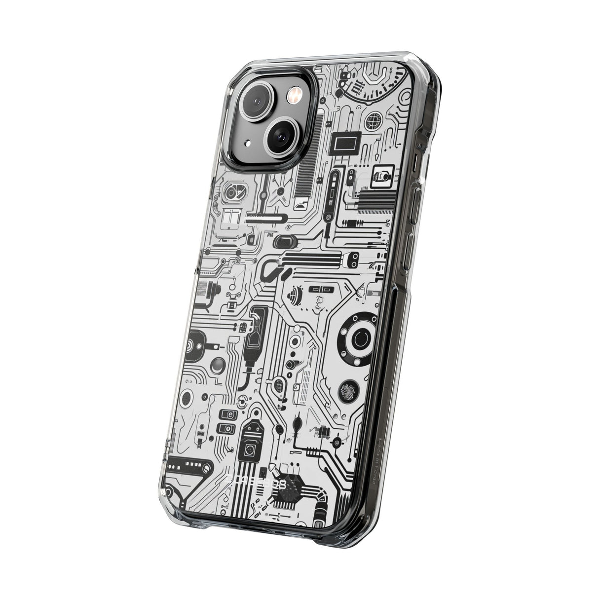 Circuit Innovation - Phone Case for iPhone (Clear Impact - Magnetic)