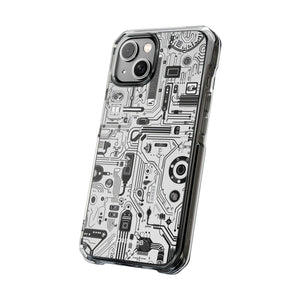 Circuit Innovation - Handyhülle für iPhone (Clear Impact - Magnetisch)