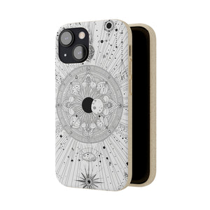 Celestial Mandala Mystique | Biodegradable Phone Case