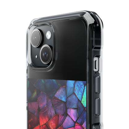 Crimson Shards iPhone 15 Case - Impact