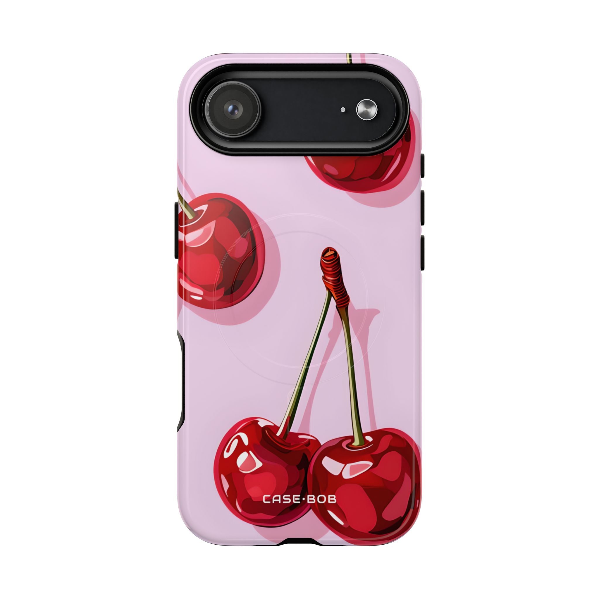 Glossy Cherry Burst iPhone 17 Air Case - Tough+
