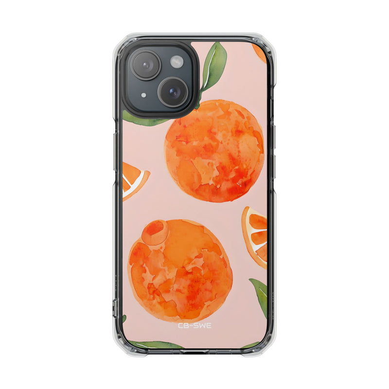 Summer Oranges Whimsy iPhone Case - Impact