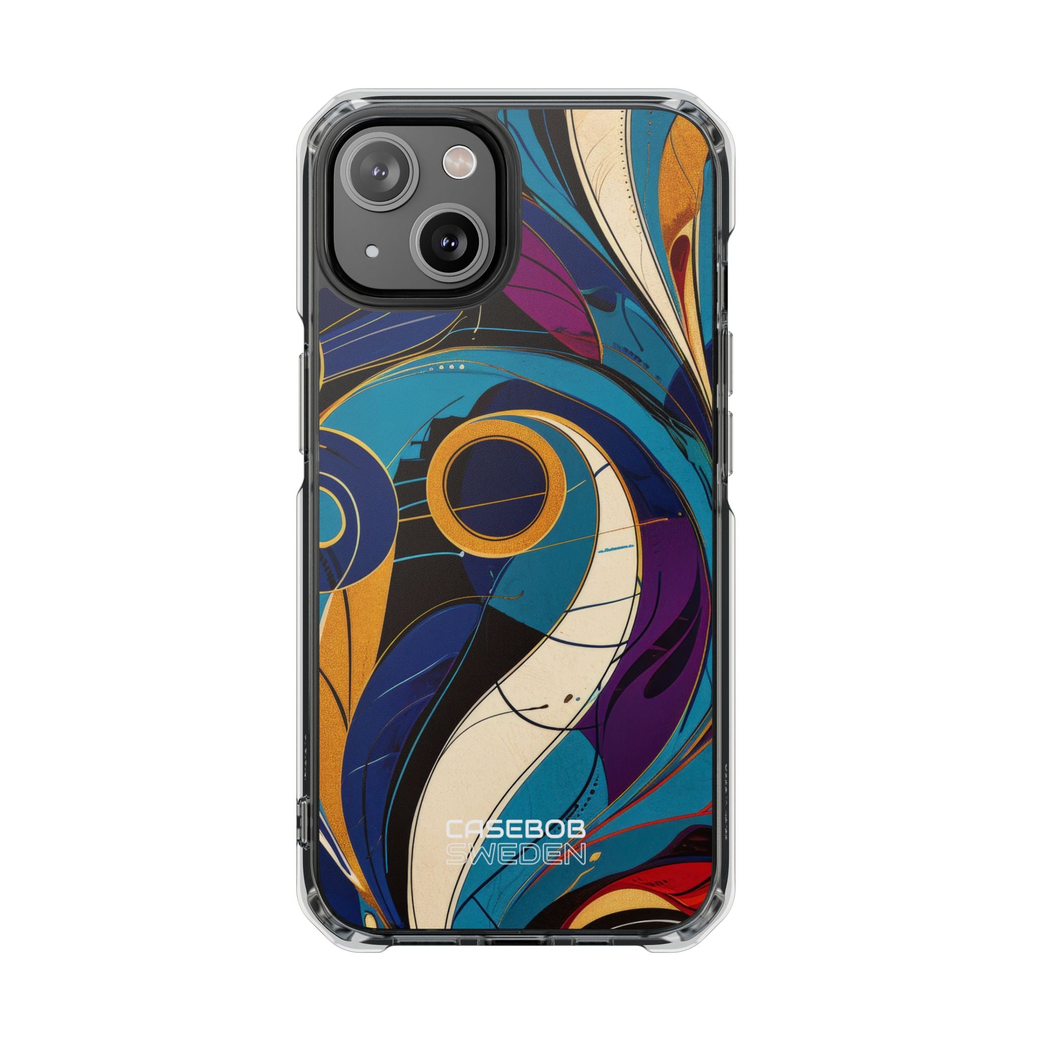 Swirling Copper Dreams iPhone 14 - Impact Clear+