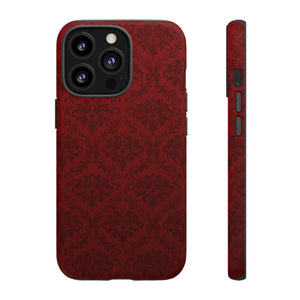 Dark Red Wallpaper - Protective Phone Case