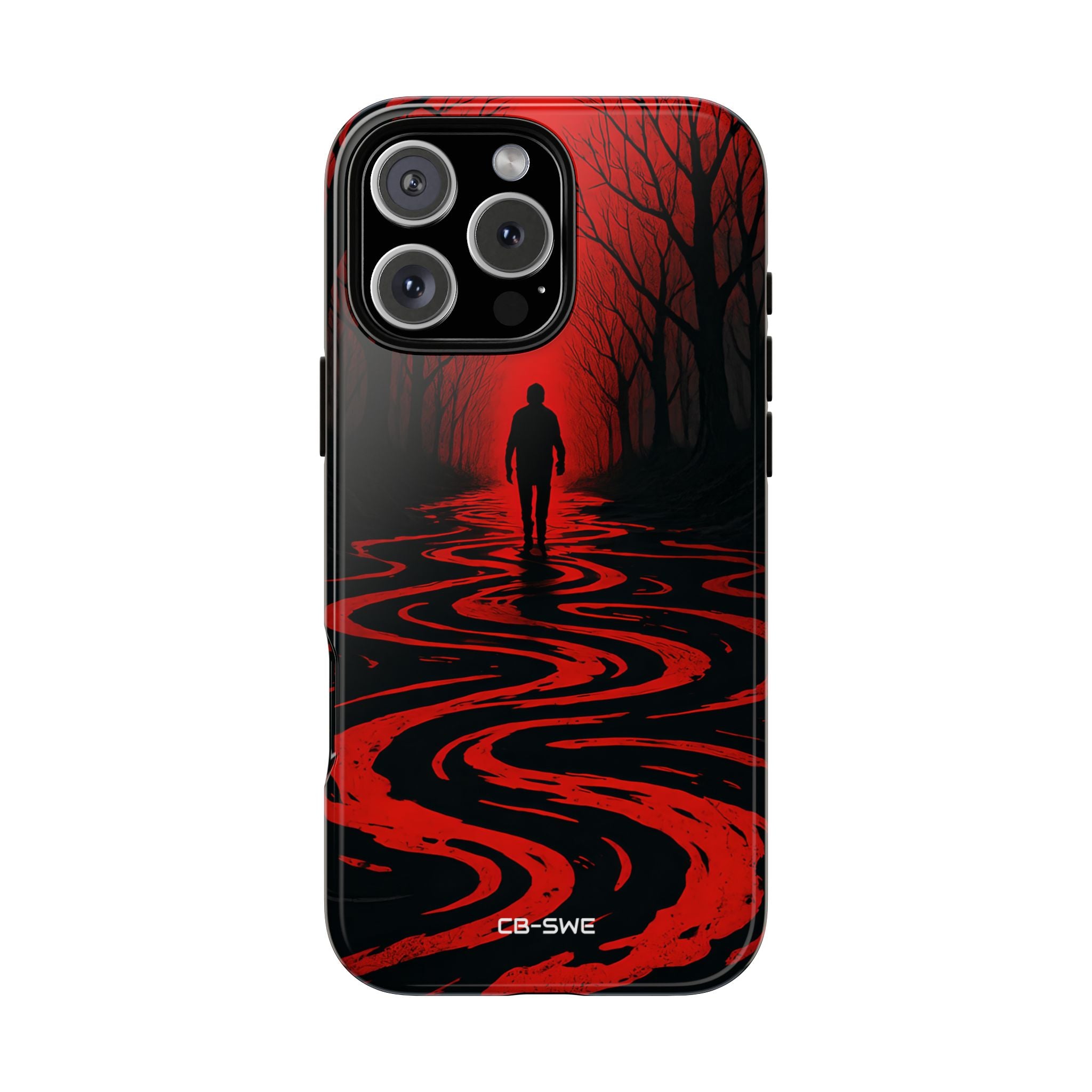 Red Path Mystery - iPhone Case