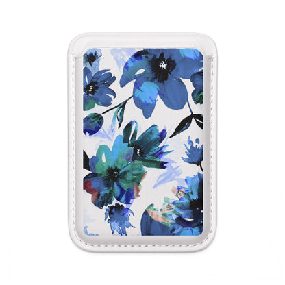 Blue Bloom Wallet – MagSafe Ready