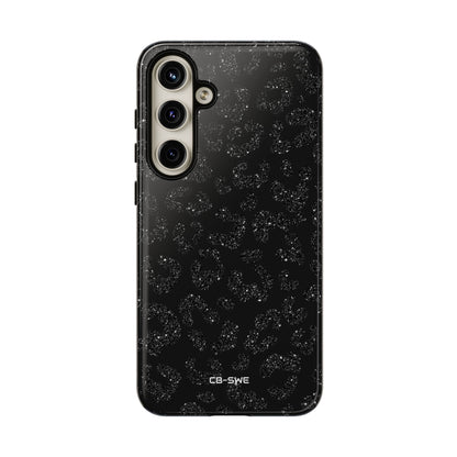 Glittery Leopard Elegance - Samsung Case