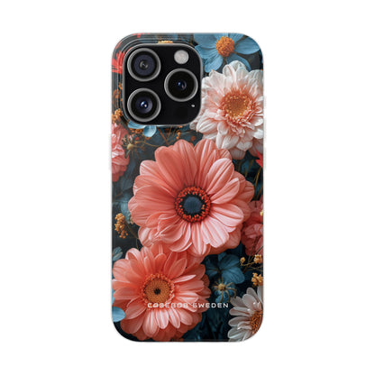 Surreal Floral Harmony iPhone 15 - Flexi Phone Case