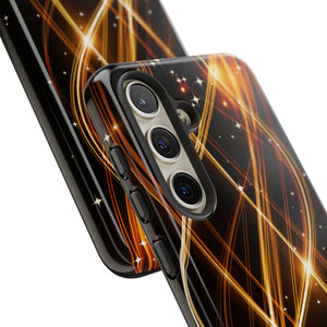 Golden Lines - Protective Phone Case