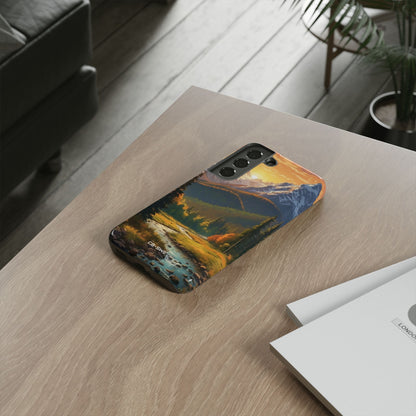 Mountain Reflections Glimmer - Samsung Case