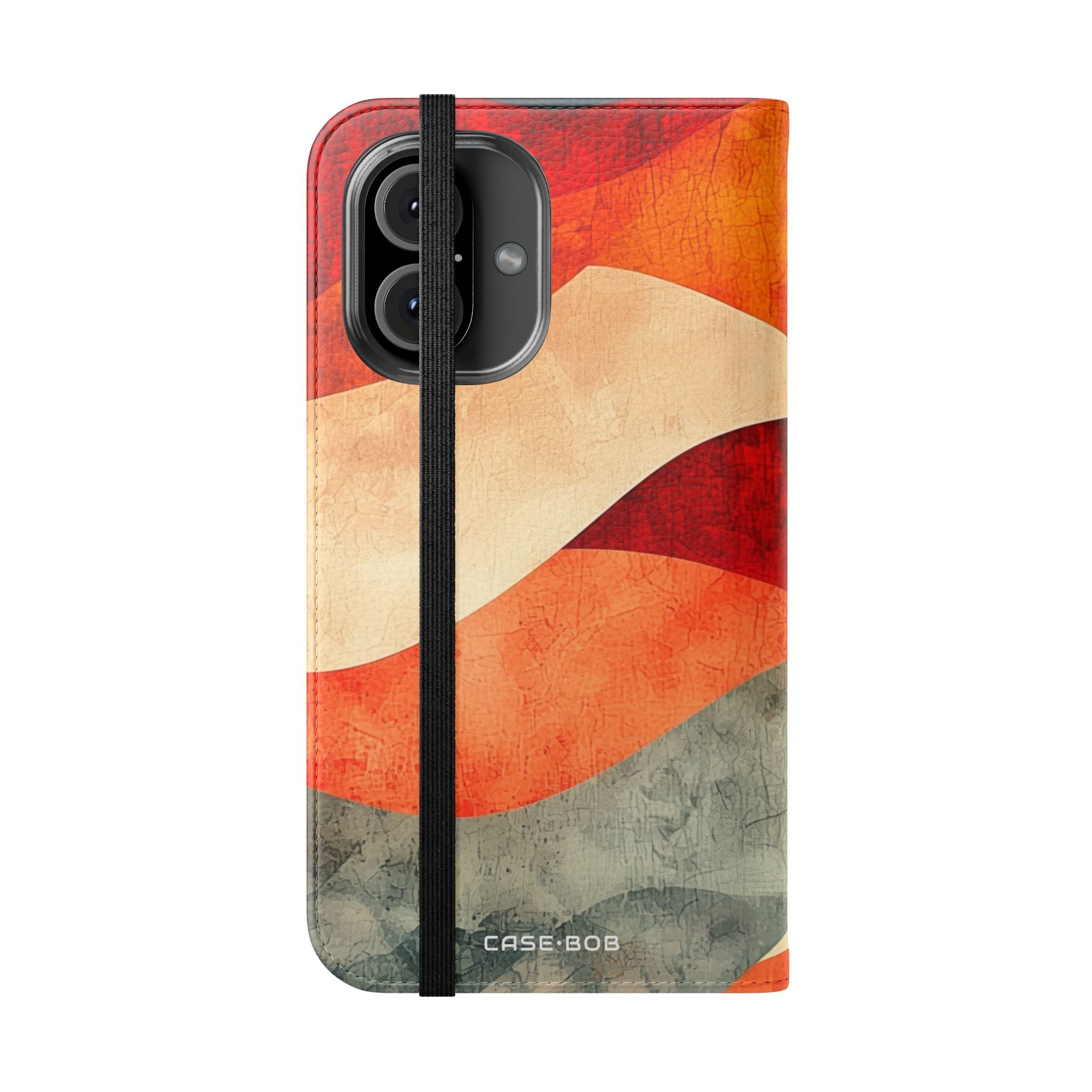 Crimson Ripples - iPhone 16  Case - Wallet