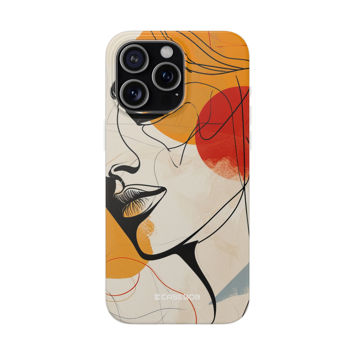 Contemplative Warmth | Flexible Phone Case for iPhone