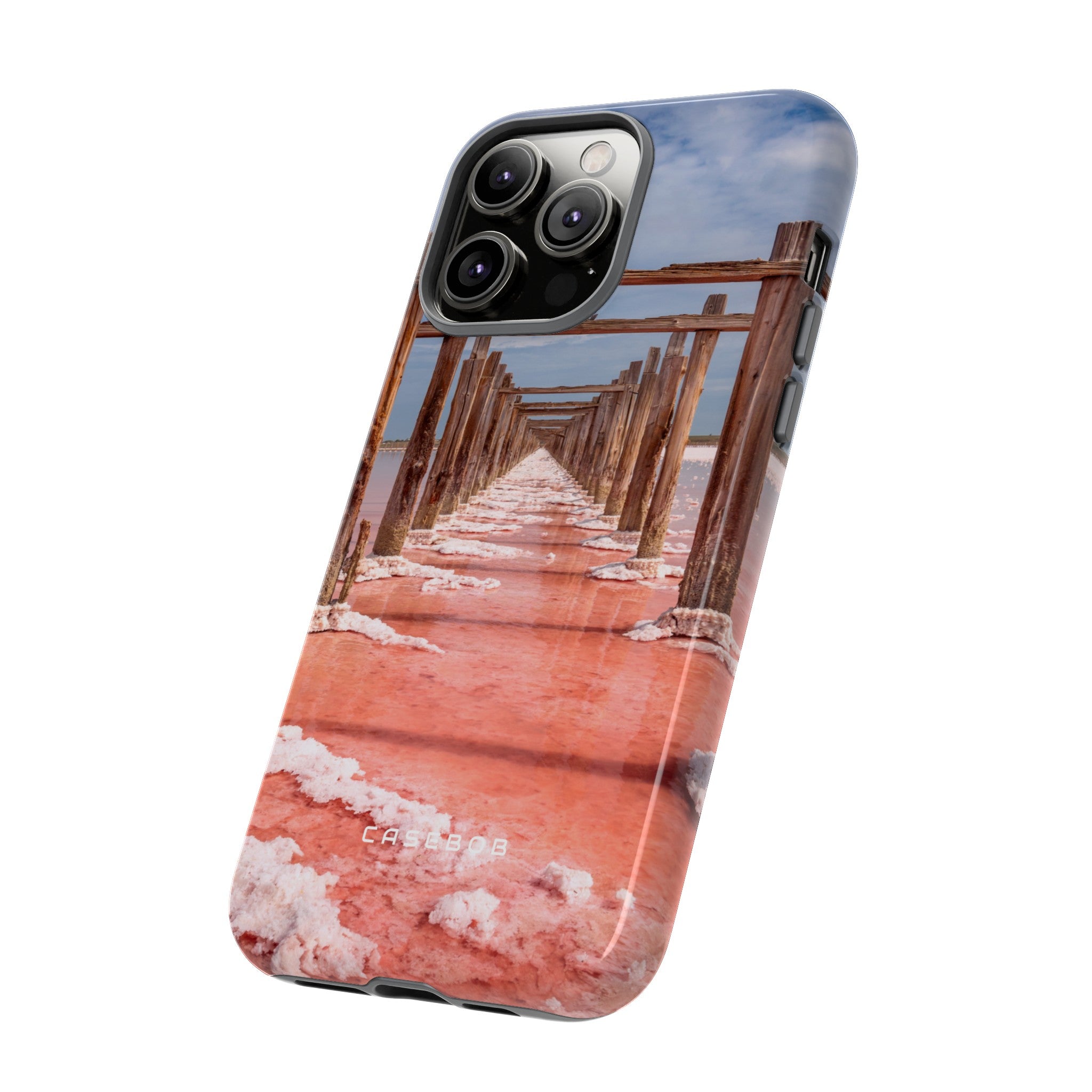 Pink Salt Lake - Protective Phone Case