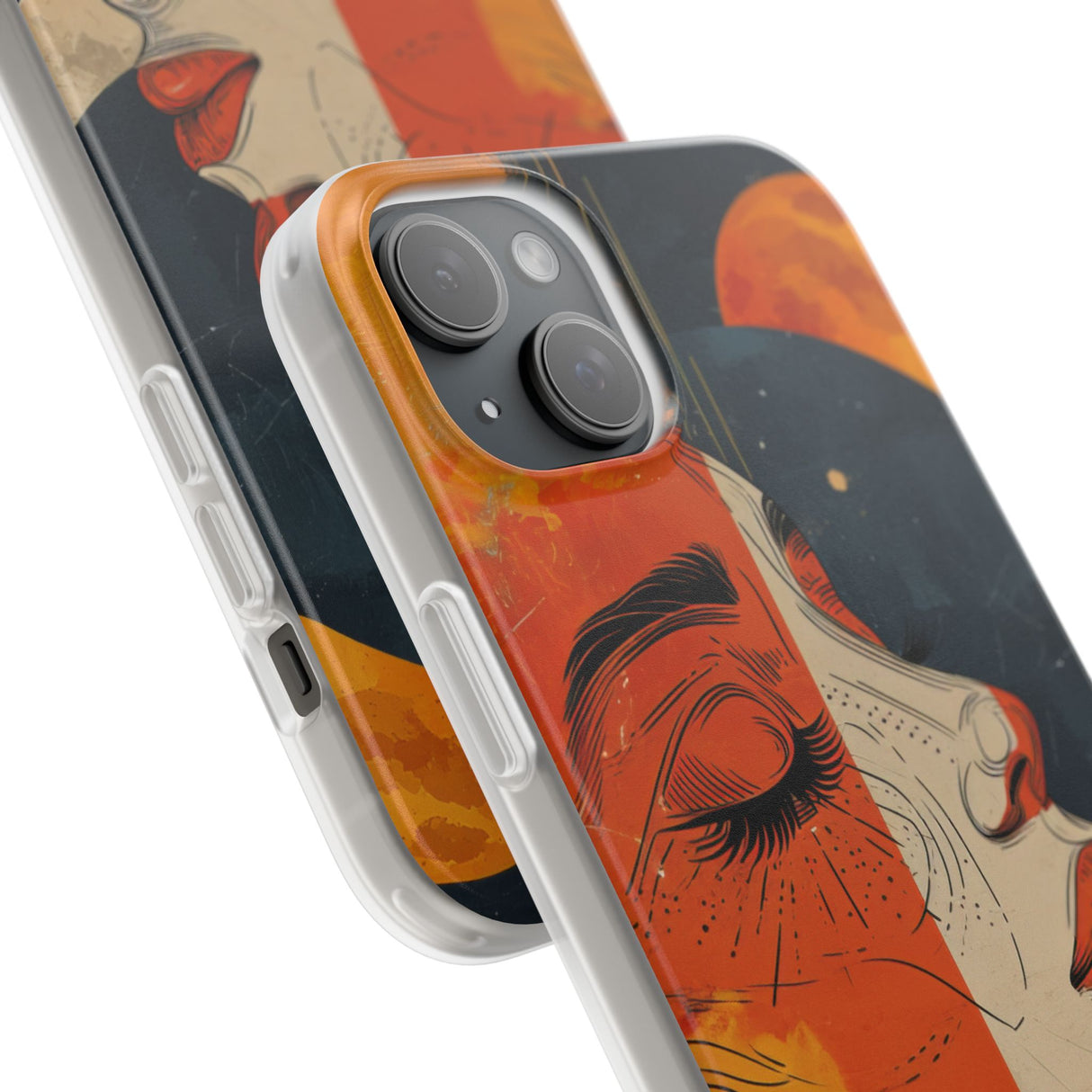 Celestial Duality | Flexible Phone Case for iPhone